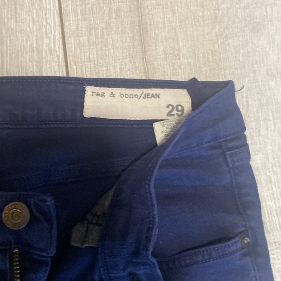 Rag and bone skinny blue size 29 - Picture 2 of 2